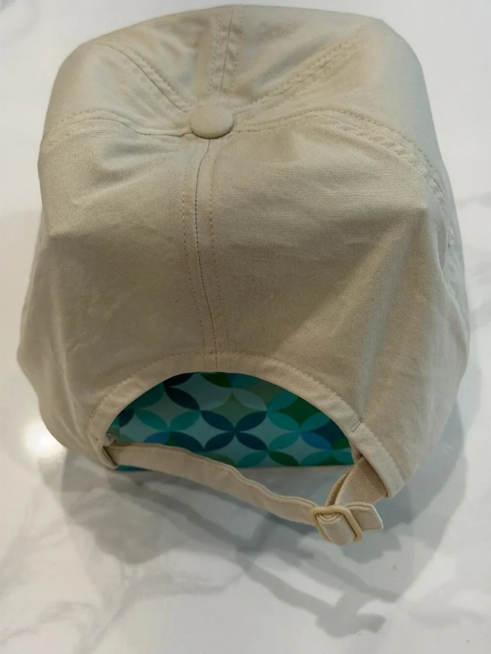 Lululemon Tan/Beige Ponytail Baseball Hat Cap